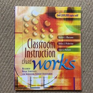 Classroom Instruction that Works paperback